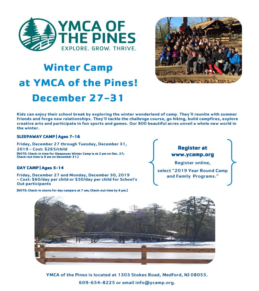 Winter Camp YMCA OF THE PINES