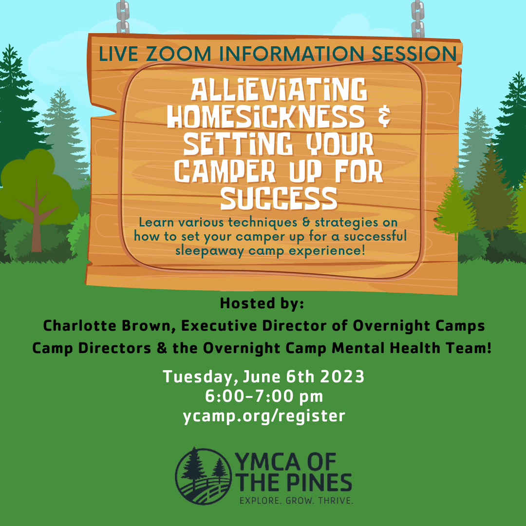 Alleviating Homesickness & Setting Your Camper Up for Success Zoom Information Session