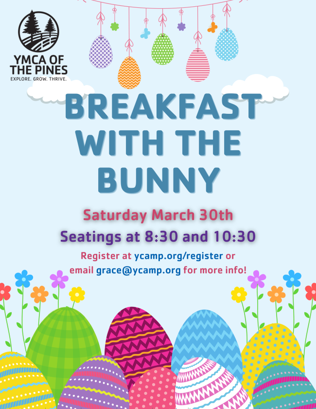 Breakfast with Bunny - 8:30 AM Seating @ YMCA of the Pines | Medford | New Jersey | United States