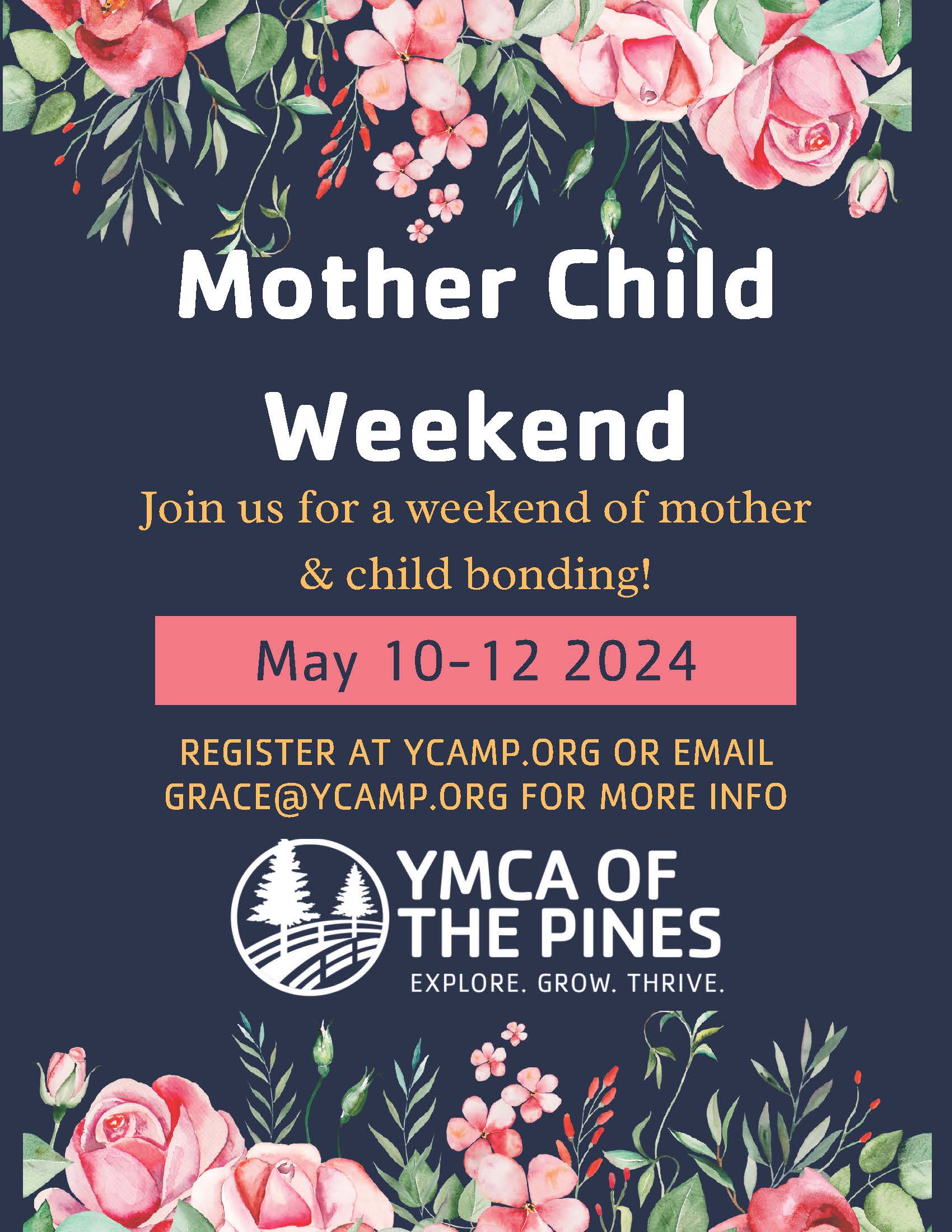 Spring Mother/Child Weekend @ YMCA of the Pines | Medford | New Jersey | United States